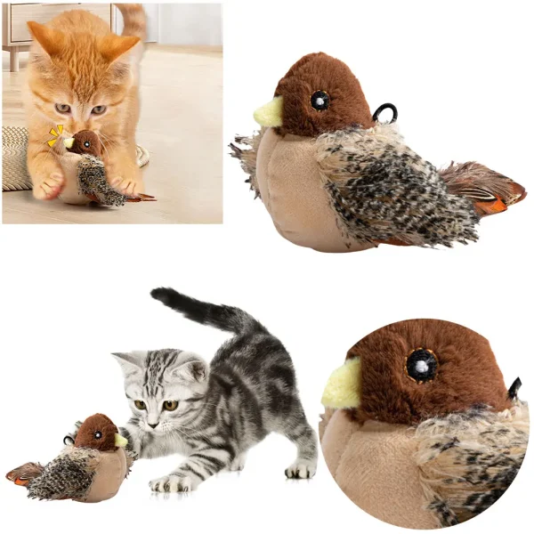 Flapping Bird Cat Toy